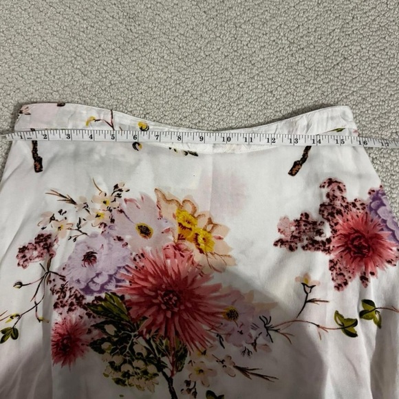 Cream and Pink Boho Maxi Skirt - Picture 7 of 9